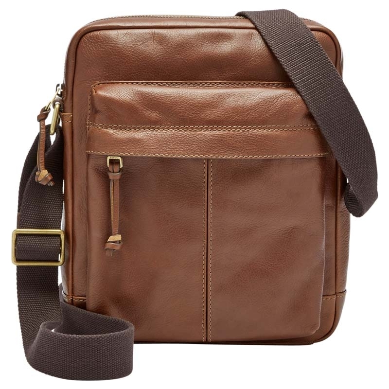 fossil men's defender messenger bag